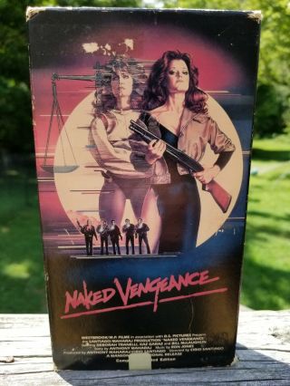 Naked Vengeance Vhs Rare Lightning Video Vestron Last House Revenge Cult