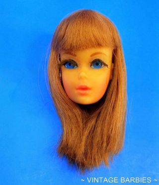 Rare Titian Dramatic Living Barbie Doll 1116 Head Only Minty - Vintage 1970 