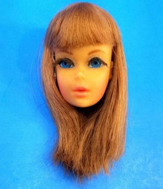 RARE Titian Dramatic Living Barbie Doll 1116 Head Only MINTY - Vintage 1970 ' s 2