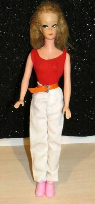 Vintage Uneeda Wendy Doll Barbie Clone 11.  5 " Fashion Doll Blonde Dressed