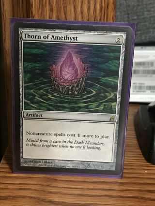 Thorn Of Amethyst Lorwyn Nm Artifact Rare Magic Mtg Card