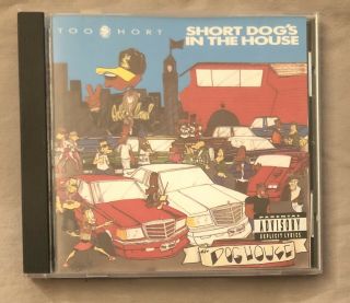 Rare 1990 Too Short Short Dogs In The House Cd Rap Old School Hip Hop
