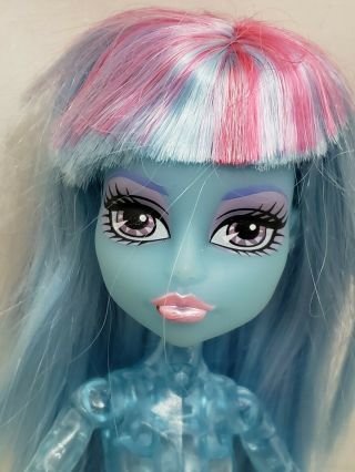 Monster High Create A Monster Blue Ice Girl Doll Nude CAM Mattel RARE READ 2