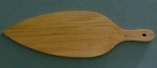 Vintage Wood Bread Board w/ Carved Design & Saying.  Made in Sweden. 2