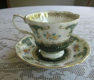 Vintage Royal Albert Bone China Tea Cup And Saucer Dorchester Series