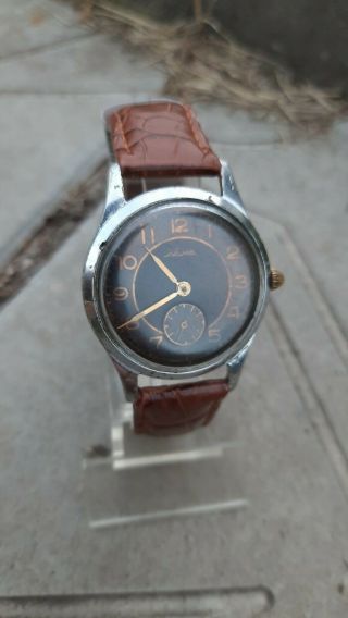 Kama Watch Ussr Vintage Soviet Mechanical Russian Rare Wristwatch Men Wrist 1957