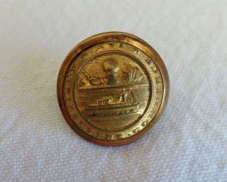 7 Antique Civil War Era State Seal Buttons,  Ohio - TN - PA - Rhode Island,  GAR B 3