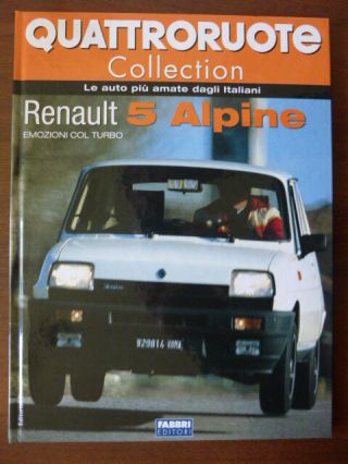 Rare Book Renault 5 Alpine - 50 Pages Hard Cover