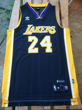 Adidas Kobe Bryant La Lakers Nba Jersey Rare Limited Edition