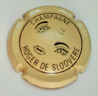 Ancienne Capsule Champagne Roger De Sloovere N°1 // Très Rare