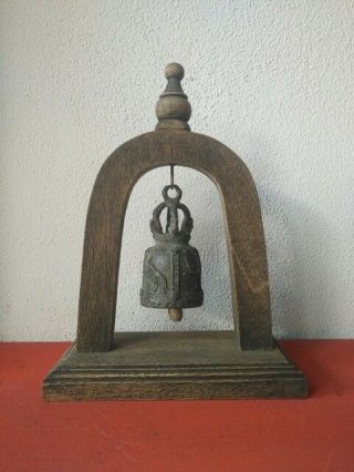 Vintage Thai Bell Buddha Temple Elephant Hanging Home Decor Collectible Gift 5