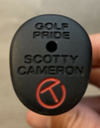 Scotty Cameron Tour Only Black - Out Pistolini Circle T Rubber Putter Grip - Rare