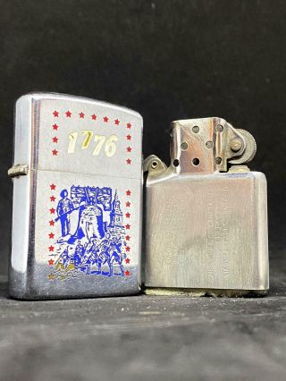 1975 Vintage Rare 1776 Bicentennial Zippo Lighter