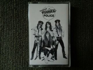 Fashion Police Rare Hair Metal Hard Rock Cassette Tape Demo