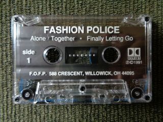 Fashion Police Rare Hair Metal Hard Rock Cassette Tape Demo 3