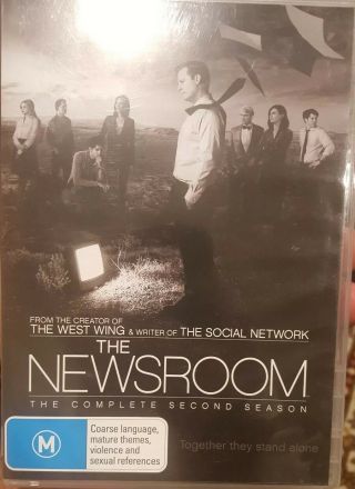 The Newsroom Complete Second Season Rare Dvd Tv Show Series Jeff Daniels Drama