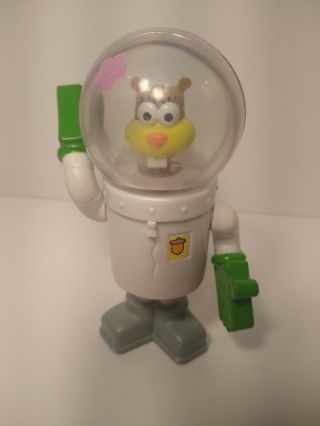 Rare Spongebob Squarepants Sandy Cheeks Karate Squirrel Burger King Kid Meal Toy
