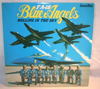 Laserdisc [7] Rolling In The Sky: F/a - 18 Blue Angels Rare Cav Standard Play