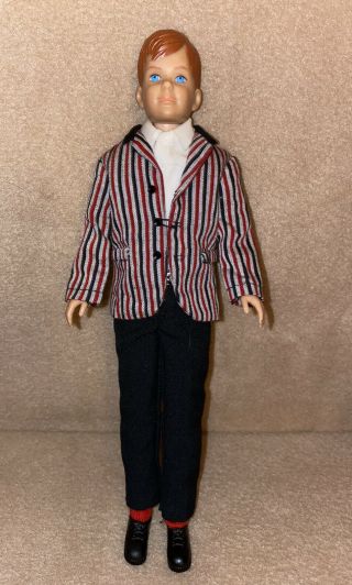 Vintage 1960’s Ricky Doll With Ricky Clothes Mattel