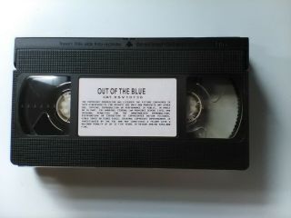 Out of the Blue (1980) - Collector ' s Edition VHS OOP RARE Dennis Hopper 3