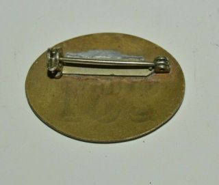 Vintage Brass WWII Era S - SITE Manhattan Project 281 Nuclear Badge Pin RARE 2