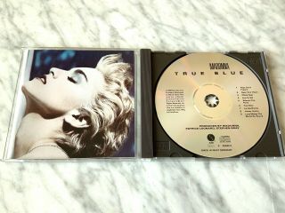 Madonna True Blue Cd Target Era West Germany Sire 9 25442 - 2 La Isla Bonita Rare