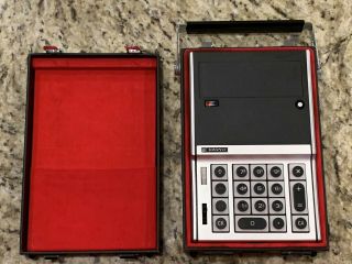 Vintage 1970 Sanyo Calculator,  Model Icc - 82d,  Ultra Rare,