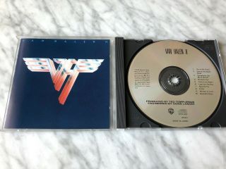 Van Halen Ii 2 Cd Target Era Made In Japan Warner 3312 - 2 Rare David Lee Roth