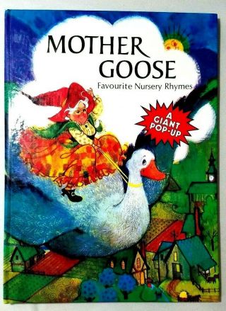 Pop - Up Mother Goose Favourite Nursery Rhymes Rare 1998 Ed.