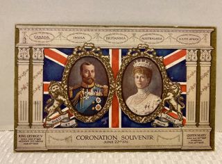 Raphael Tuck Coronation Series Postcard 1911 King George V Queen Mary Coronation