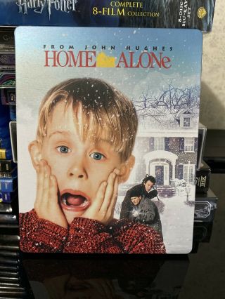 Home Alone Best Buy Exclusive Limited Edition Blu Ray/dvd Steelbook Rare
