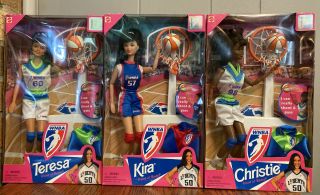 Wnba Teresa,  Kira,  Christie Dolls,  Friend Of Barbie,  In Boxes