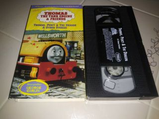 Vhs Thomas The Train Percy & The Dragon Other Stories George Carlin Rare Box