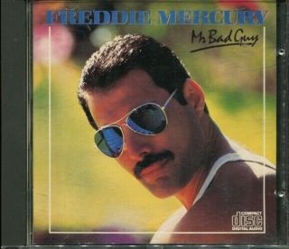 Freddie Mercury Mr Bad Guy Rare Uk Cd Cdcbs 86312 1985