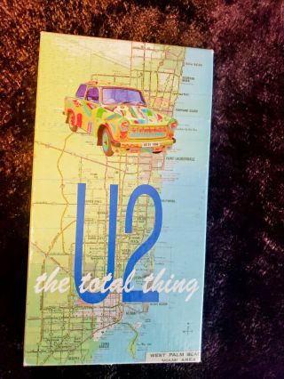 U2 The Total Thing Live Rare 2 Disc Set.  Like,  Only 1500 In 1992.