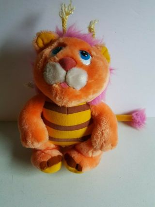 Wuzzles 1980s Stuffed Plush Toy 13 Inch Vintage Bumble Lion Bumblelion