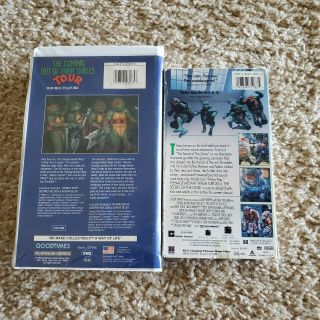TMNT Teenage Mutant Ninja Turtles Coming Out of Their Shells Tour VHS 1992 rare 2
