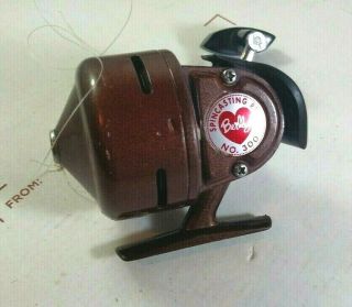 Berkley No.  300 Spincasting Spin Fishing Reel Push Button Parts As - Is