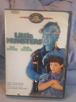 Little Monsters Dvd Rare Oop 1989