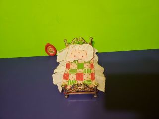Vintage Strawberry Shortcake A Berry Happy Home Complete " Cozy Bed/with Frame "