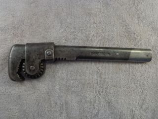 Old Antique Or Vintage 10 In.  Craftsman Tool Co.  Adjustable Wrench Tools.