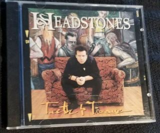Teeth & Tissue By Headstones Cd Rare Rock 90s Music Out Of Print Horror Album