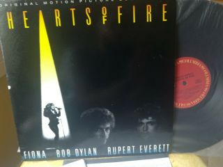 Hearts Of Fire Bob Dylan Ost Rare Promo Inserts Fiona N/mt Vpi Lp Soundtrack Exc