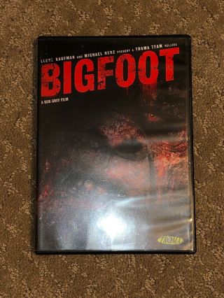 Bigfoot (dvd,  2010) Rare Troma Horror