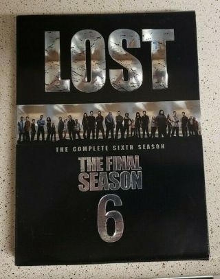Lost - Complete Sixth Final Season 6 Dvd 2010 5 - Disc Set Series Rare Oop R1 Us