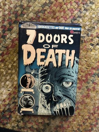 7 Doors Of Death Vhs Rare Horror Big Box Thriller Video The Beyond Cult Classic