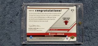 2005 - 06 Upper Deck Game Jerseys w/ Michael Jordan Chicago Bulls RARE CARD 2