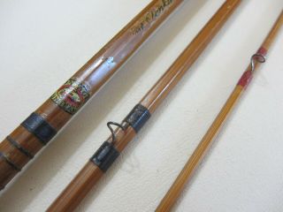 Vintage Montague Sunbeam Bamboo Fly Rod 9 