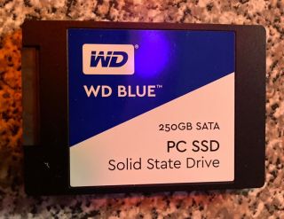 250gb Western Digital Blue Ssd - Rarely
