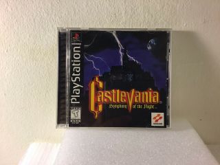 Castlevania: Symphony Of The Night Playstation Ps1 Black Label Near